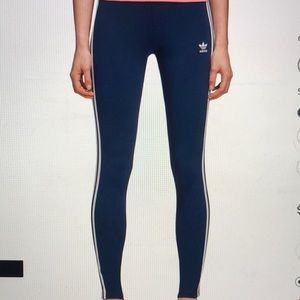 NWT BRAND NEW Navy Blue Adidas Leggings